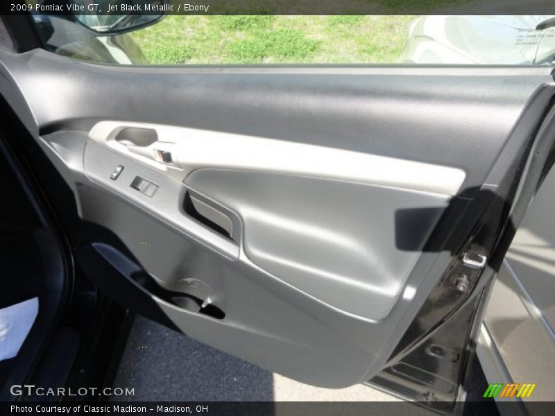 Jet Black Metallic / Ebony 2009 Pontiac Vibe GT