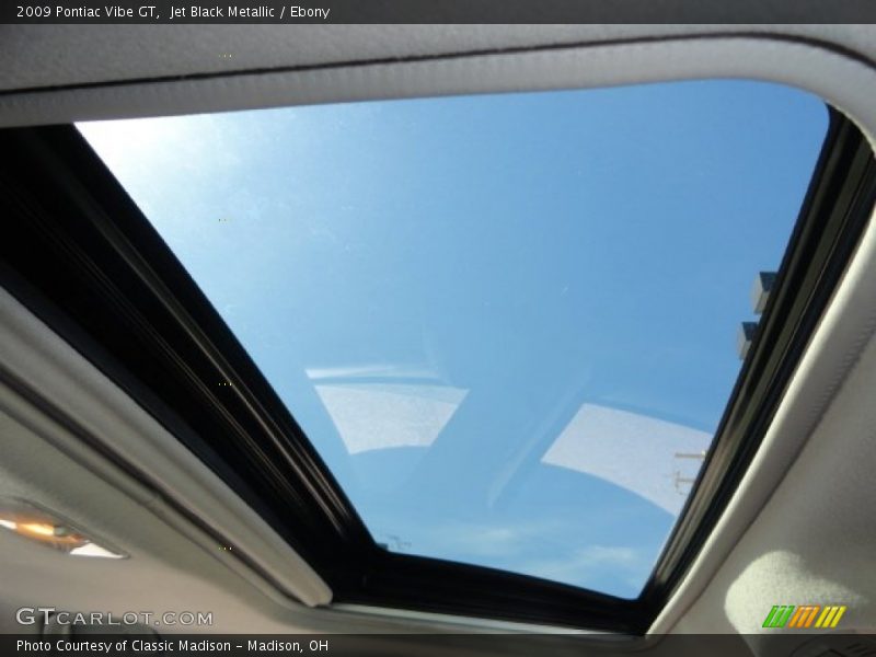 Jet Black Metallic / Ebony 2009 Pontiac Vibe GT