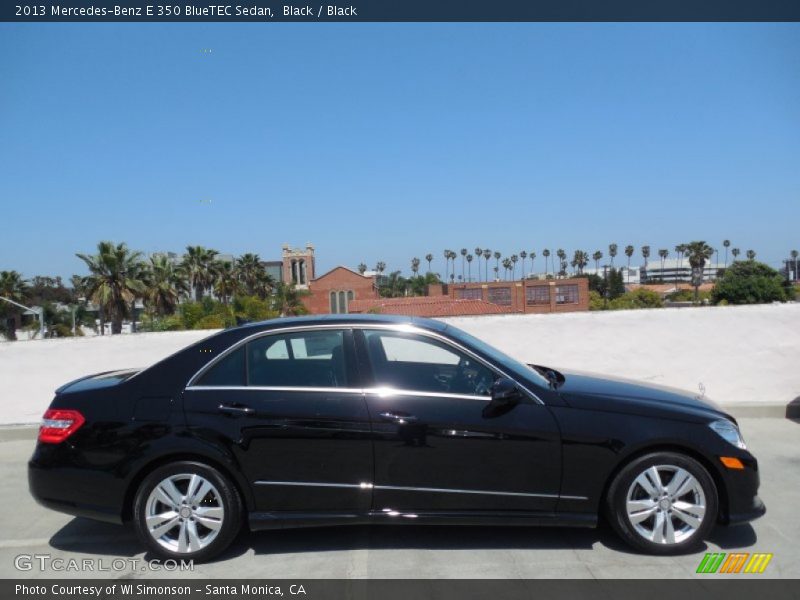 Black / Black 2013 Mercedes-Benz E 350 BlueTEC Sedan