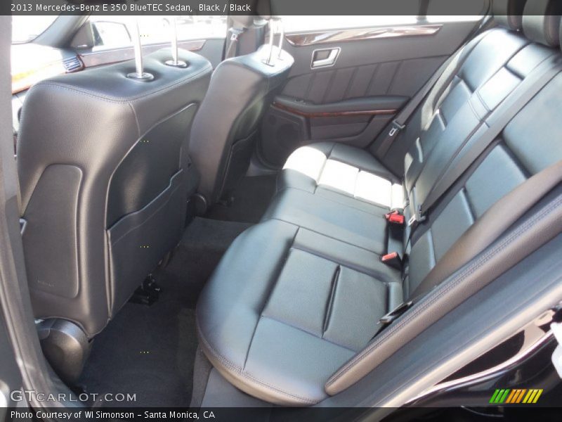 Black / Black 2013 Mercedes-Benz E 350 BlueTEC Sedan