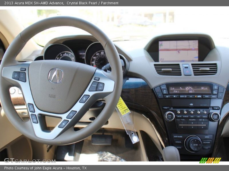 Crystal Black Pearl / Parchment 2013 Acura MDX SH-AWD Advance