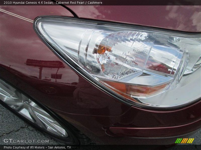 Cabernet Red Pearl / Cashmere 2010 Hyundai Genesis 4.6 Sedan