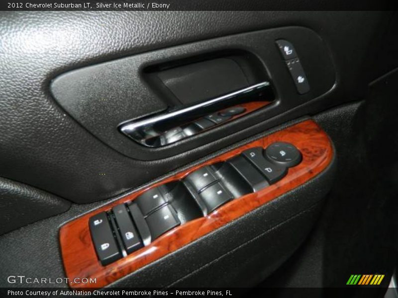 Silver Ice Metallic / Ebony 2012 Chevrolet Suburban LT