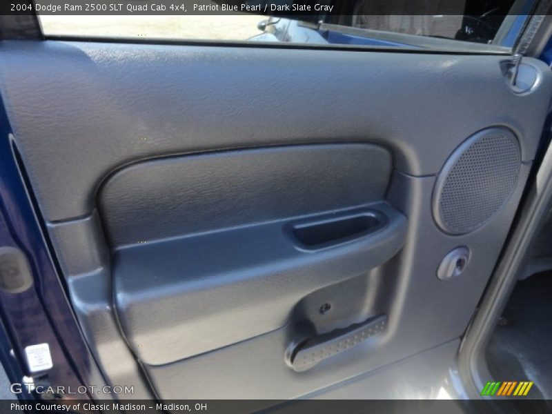 Patriot Blue Pearl / Dark Slate Gray 2004 Dodge Ram 2500 SLT Quad Cab 4x4