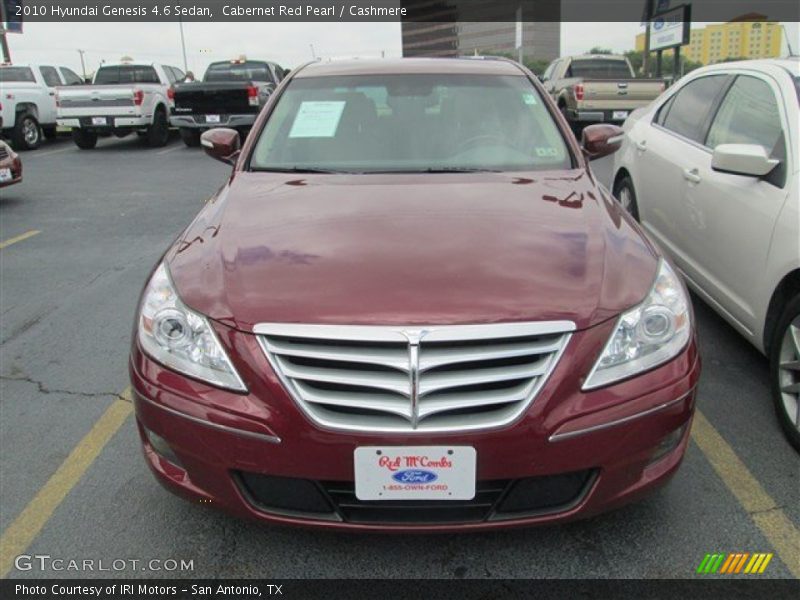 Cabernet Red Pearl / Cashmere 2010 Hyundai Genesis 4.6 Sedan