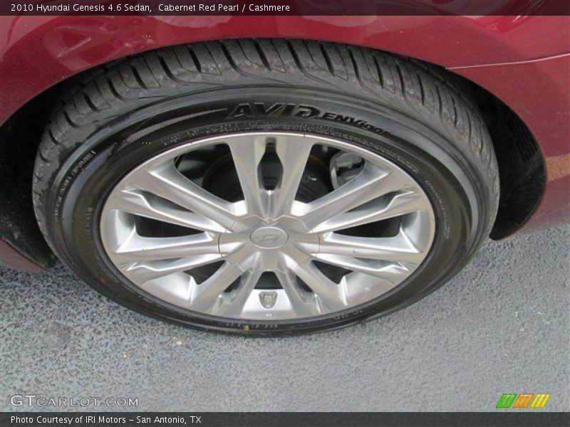 Cabernet Red Pearl / Cashmere 2010 Hyundai Genesis 4.6 Sedan