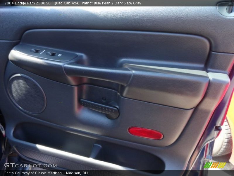 Patriot Blue Pearl / Dark Slate Gray 2004 Dodge Ram 2500 SLT Quad Cab 4x4