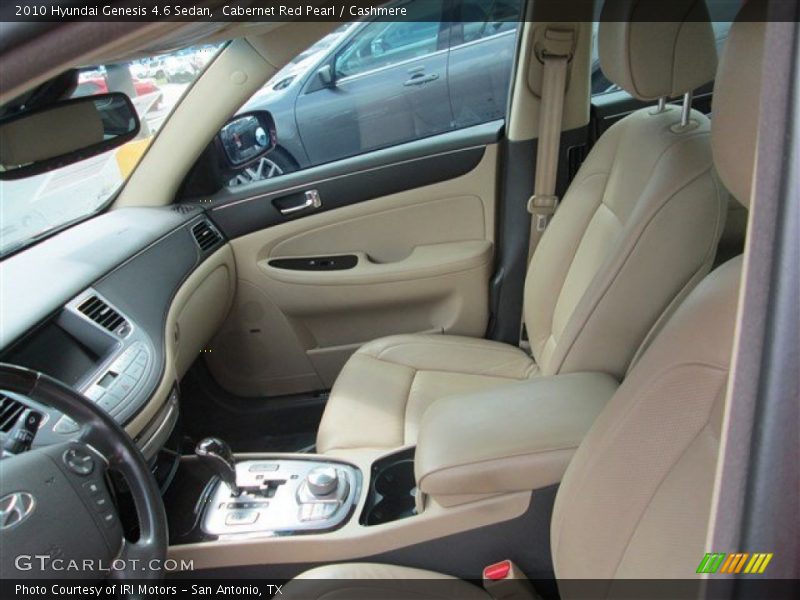 Cabernet Red Pearl / Cashmere 2010 Hyundai Genesis 4.6 Sedan