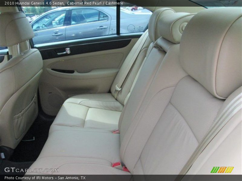 Cabernet Red Pearl / Cashmere 2010 Hyundai Genesis 4.6 Sedan