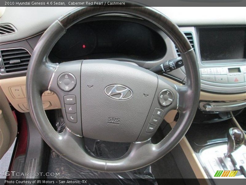 Cabernet Red Pearl / Cashmere 2010 Hyundai Genesis 4.6 Sedan