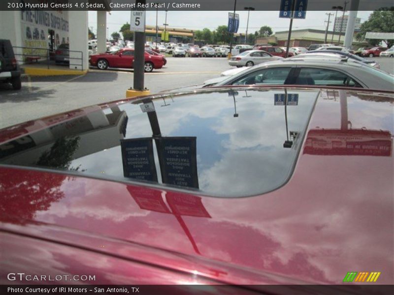 Cabernet Red Pearl / Cashmere 2010 Hyundai Genesis 4.6 Sedan