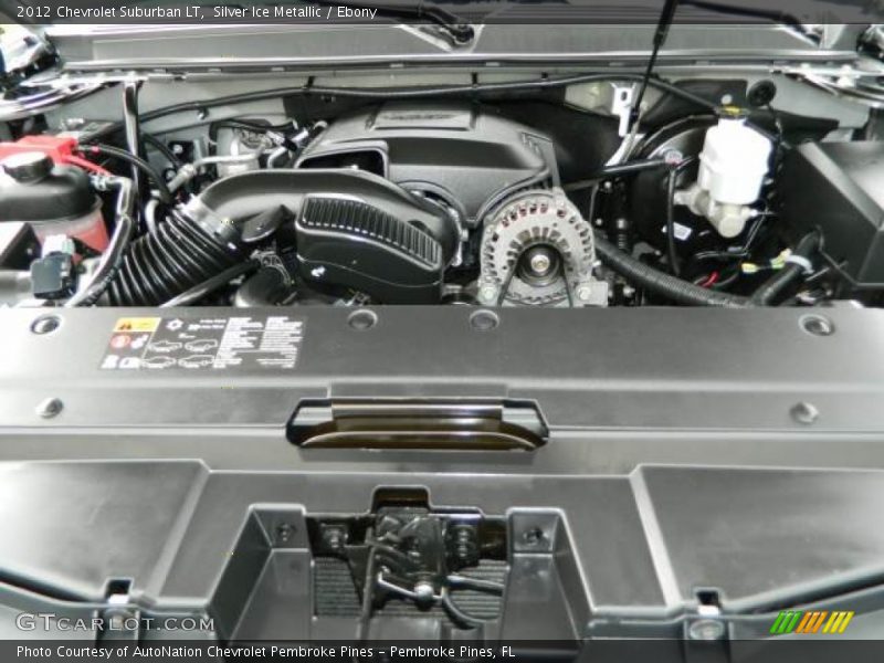 Silver Ice Metallic / Ebony 2012 Chevrolet Suburban LT