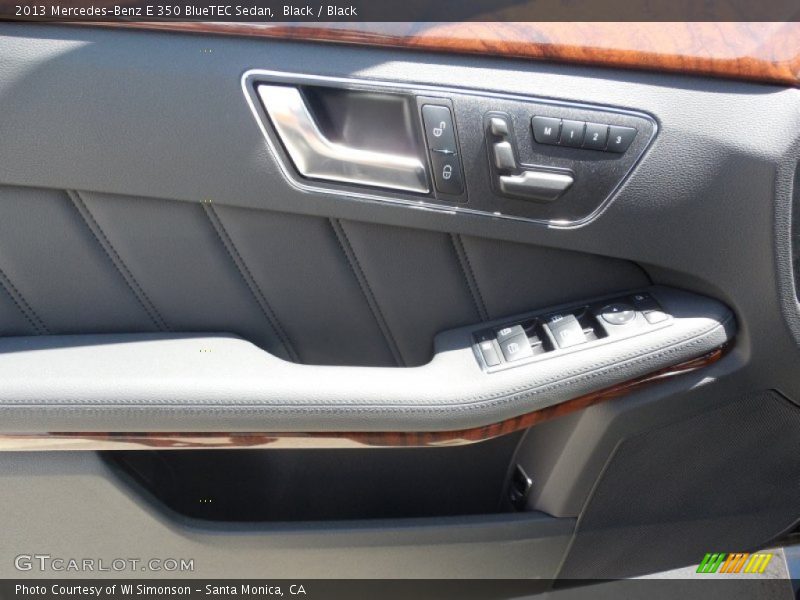 Black / Black 2013 Mercedes-Benz E 350 BlueTEC Sedan