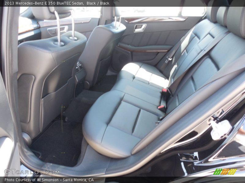 Black / Black 2013 Mercedes-Benz E 350 BlueTEC Sedan