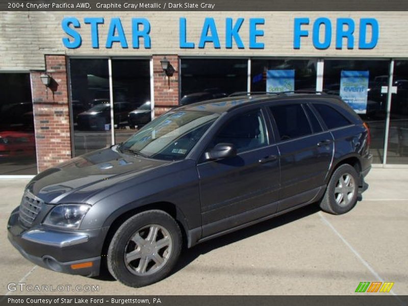 Graphite Gray Metallic / Dark Slate Gray 2004 Chrysler Pacifica AWD