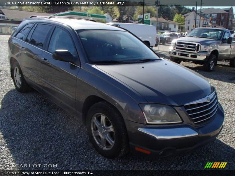 Graphite Gray Metallic / Dark Slate Gray 2004 Chrysler Pacifica AWD
