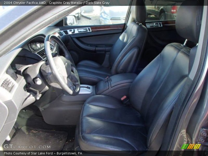 Graphite Gray Metallic / Dark Slate Gray 2004 Chrysler Pacifica AWD