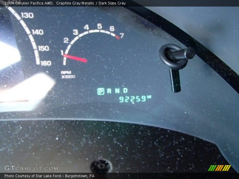 Graphite Gray Metallic / Dark Slate Gray 2004 Chrysler Pacifica AWD