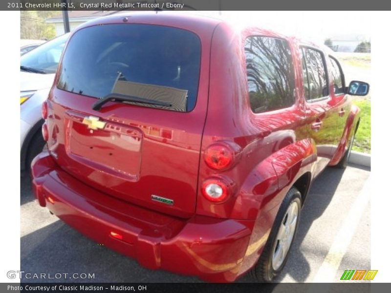 Crystal Red Metallic Tintcoat / Ebony 2011 Chevrolet HHR LS