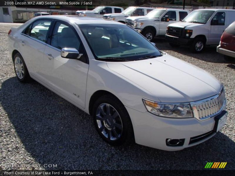 Front 3/4 View of 2008 MKZ AWD Sedan