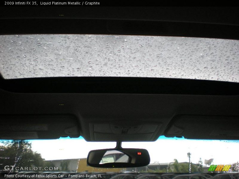 Liquid Platinum Metallic / Graphite 2009 Infiniti FX 35
