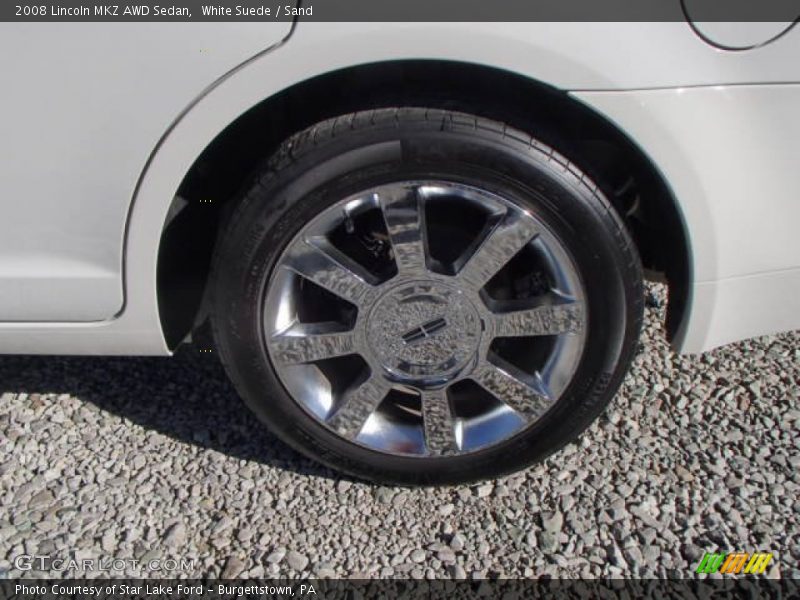 White Suede / Sand 2008 Lincoln MKZ AWD Sedan