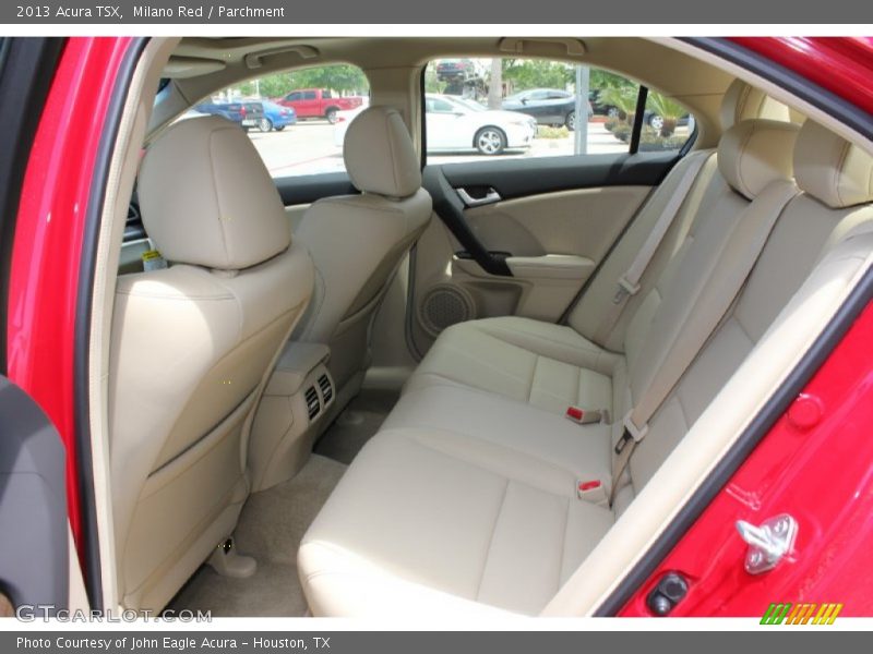 Milano Red / Parchment 2013 Acura TSX