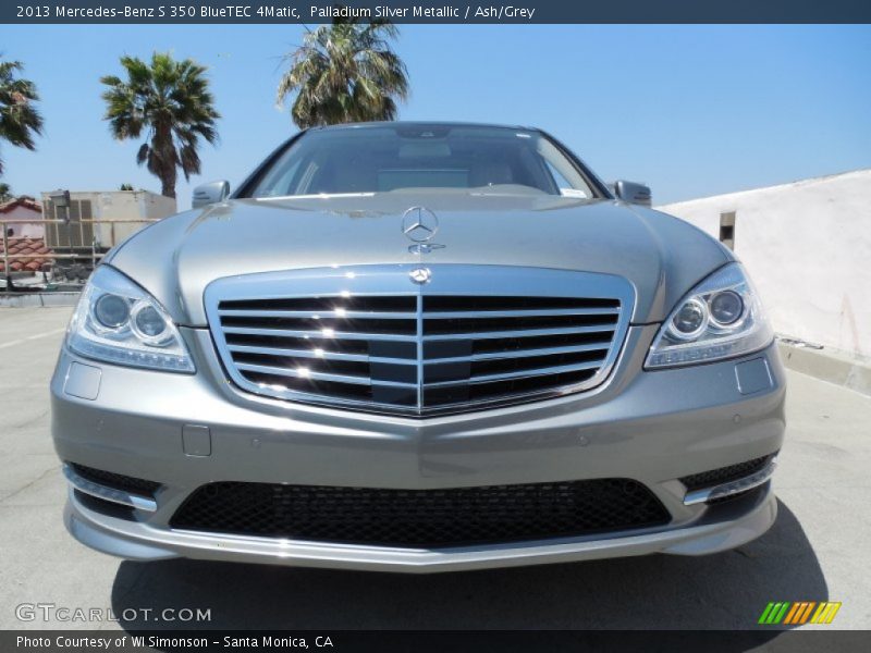 Palladium Silver Metallic / Ash/Grey 2013 Mercedes-Benz S 350 BlueTEC 4Matic
