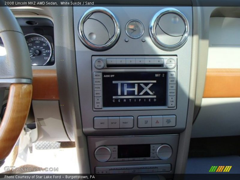 White Suede / Sand 2008 Lincoln MKZ AWD Sedan