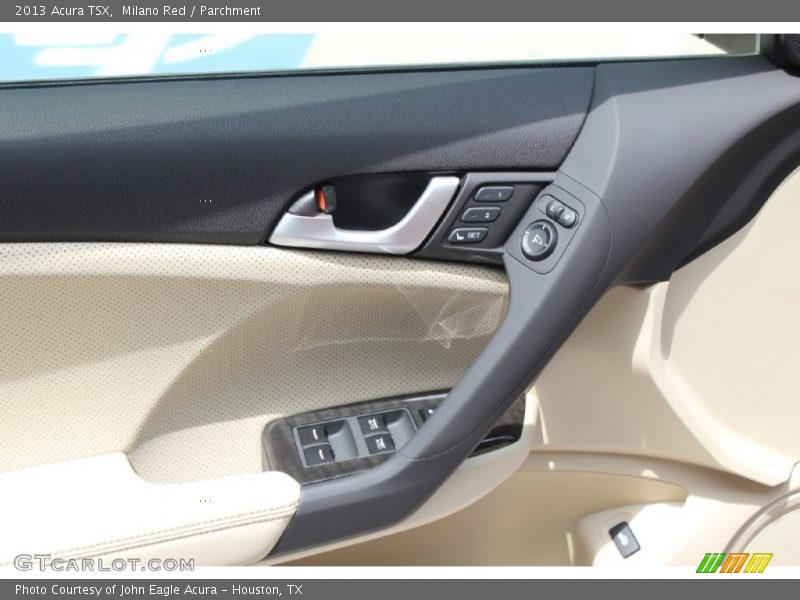 Milano Red / Parchment 2013 Acura TSX