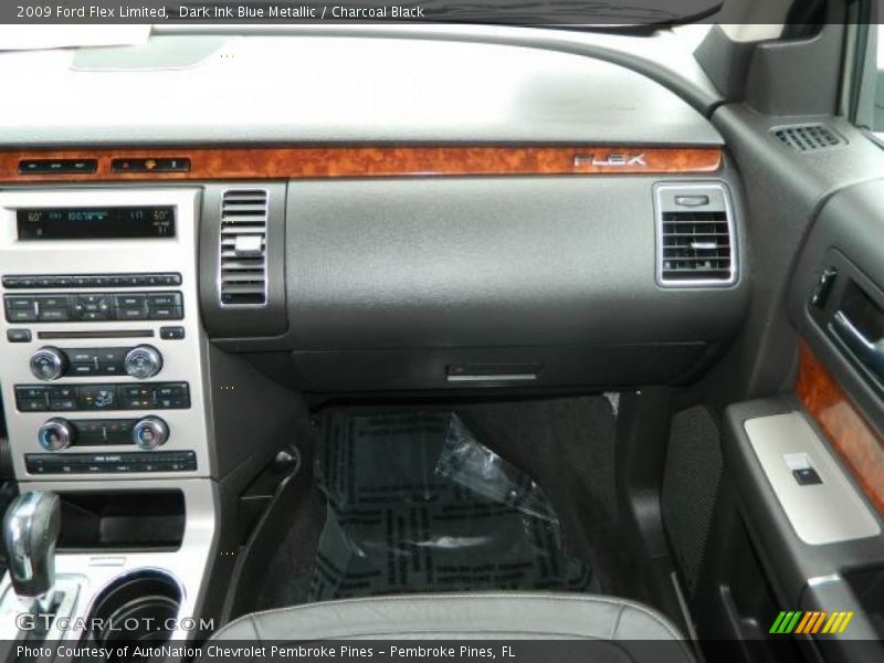 Dark Ink Blue Metallic / Charcoal Black 2009 Ford Flex Limited