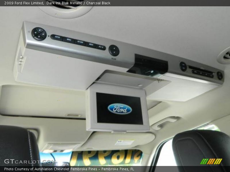 Dark Ink Blue Metallic / Charcoal Black 2009 Ford Flex Limited