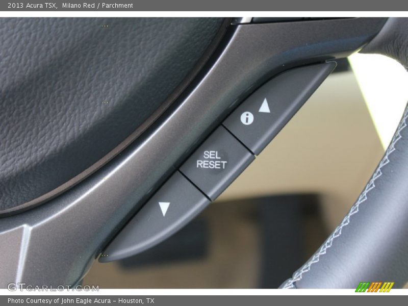 Milano Red / Parchment 2013 Acura TSX