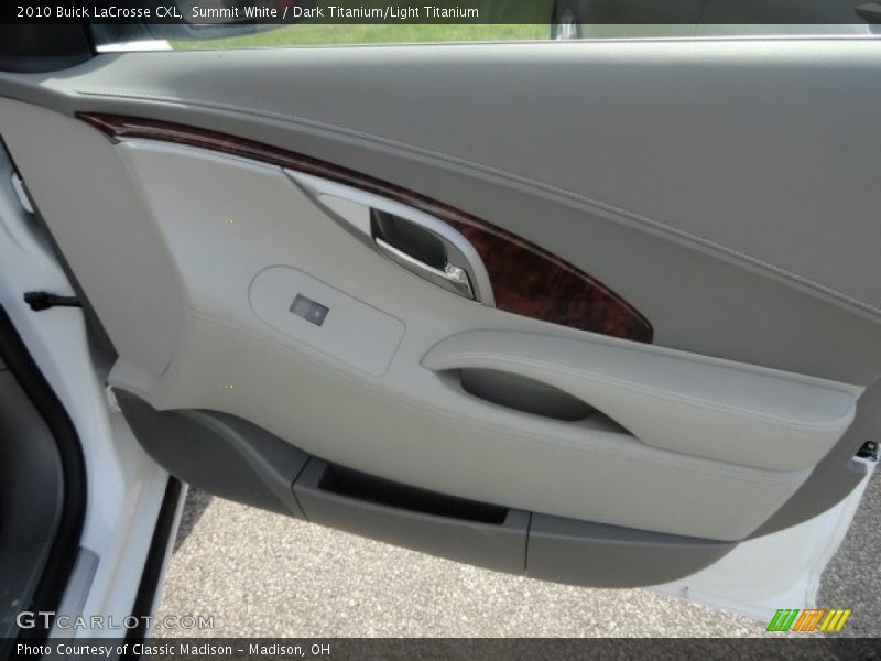 Summit White / Dark Titanium/Light Titanium 2010 Buick LaCrosse CXL