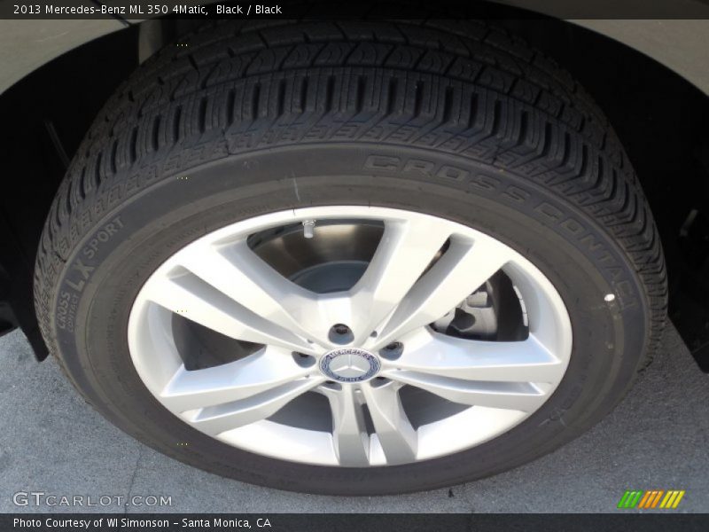 Black / Black 2013 Mercedes-Benz ML 350 4Matic