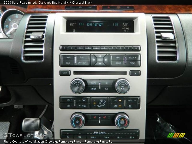 Dark Ink Blue Metallic / Charcoal Black 2009 Ford Flex Limited