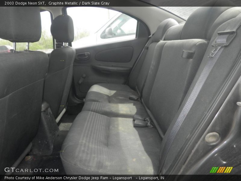 Rear Seat of 2003 Neon SXT