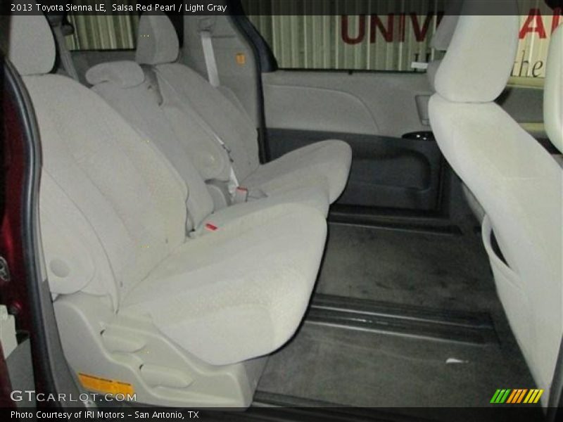 Salsa Red Pearl / Light Gray 2013 Toyota Sienna LE