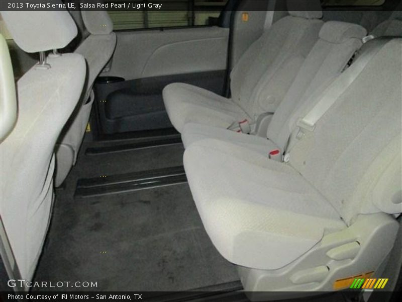Salsa Red Pearl / Light Gray 2013 Toyota Sienna LE