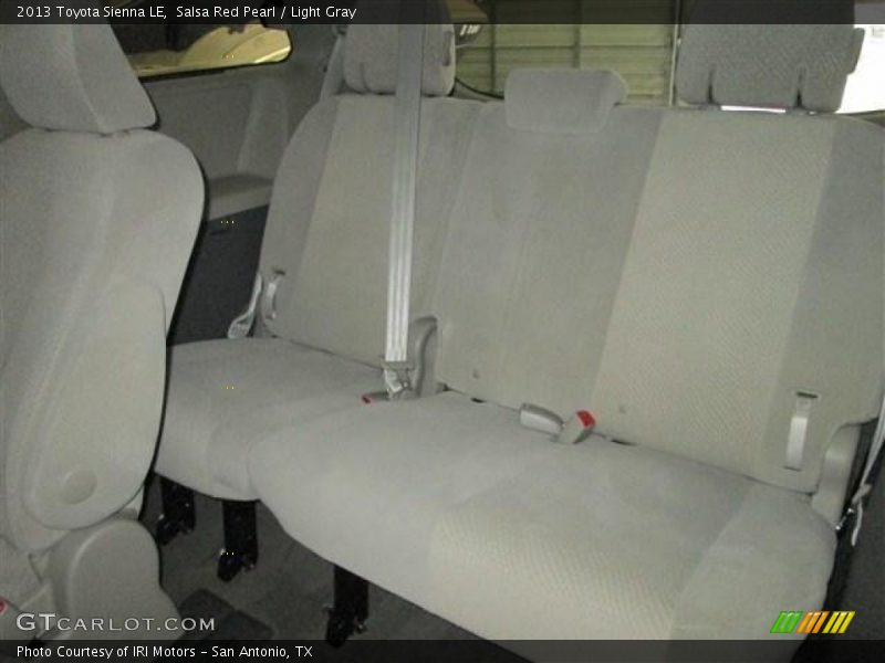Salsa Red Pearl / Light Gray 2013 Toyota Sienna LE