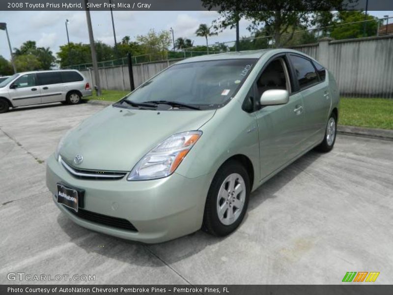 Silver Pine Mica / Gray 2008 Toyota Prius Hybrid