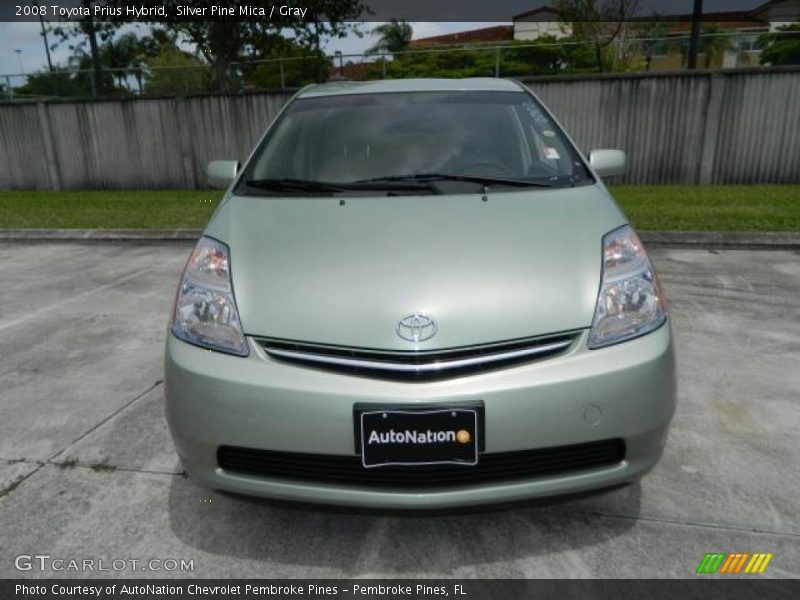 Silver Pine Mica / Gray 2008 Toyota Prius Hybrid