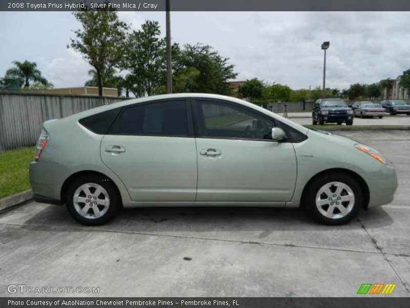 Silver Pine Mica / Gray 2008 Toyota Prius Hybrid