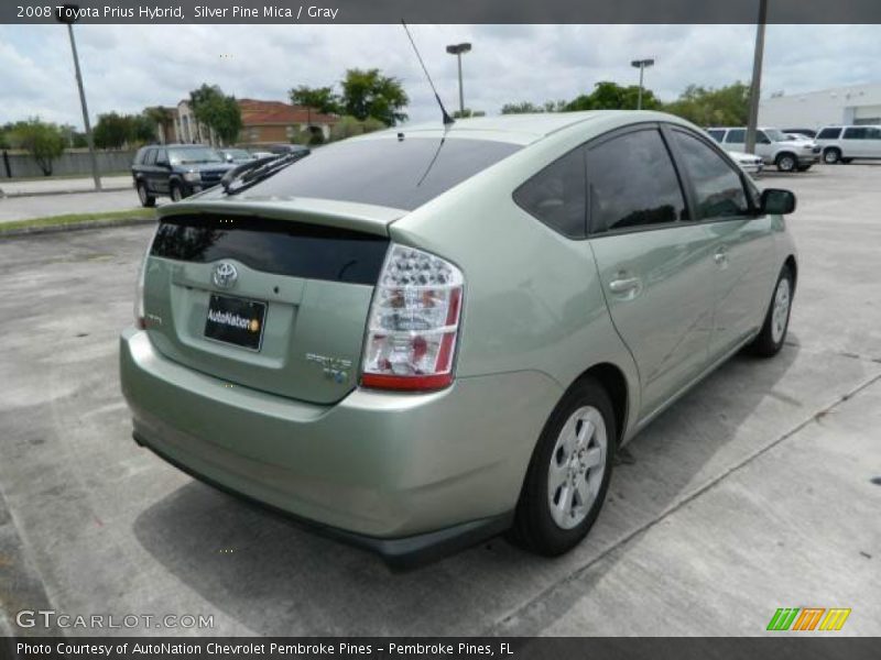 Silver Pine Mica / Gray 2008 Toyota Prius Hybrid