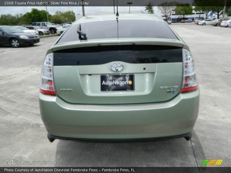 Silver Pine Mica / Gray 2008 Toyota Prius Hybrid
