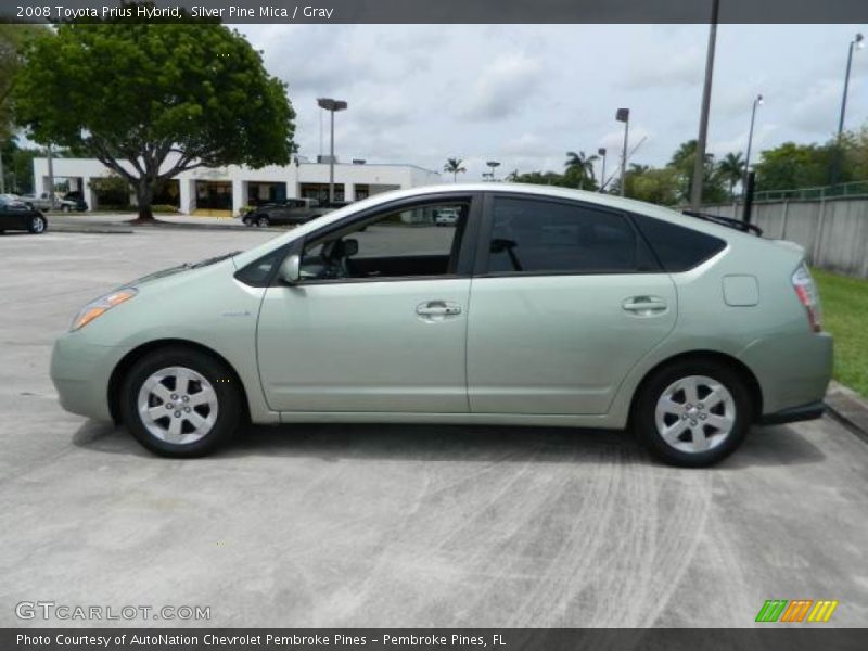 Silver Pine Mica / Gray 2008 Toyota Prius Hybrid