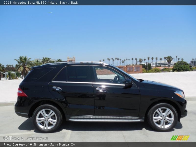 Black / Black 2013 Mercedes-Benz ML 350 4Matic