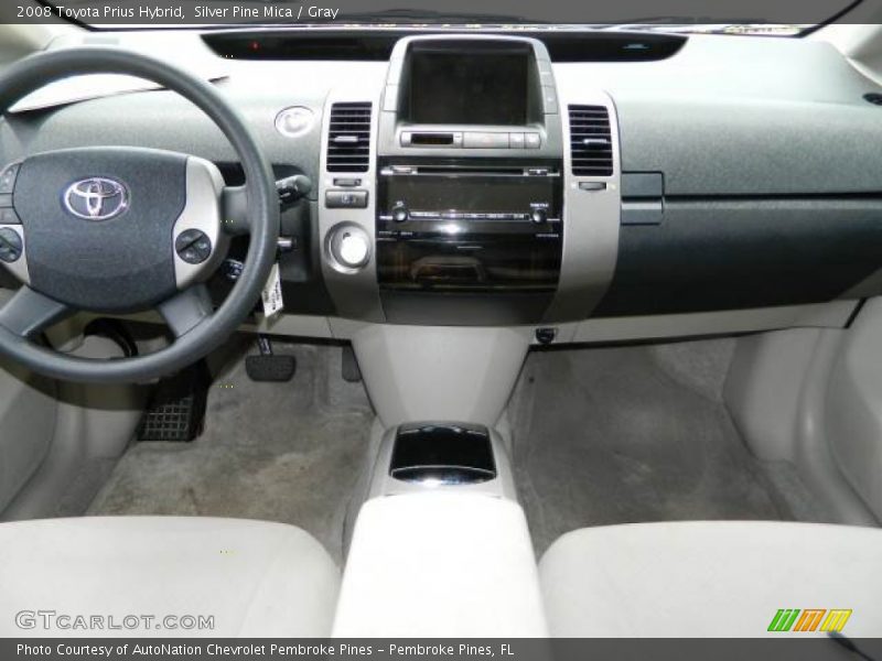 Silver Pine Mica / Gray 2008 Toyota Prius Hybrid