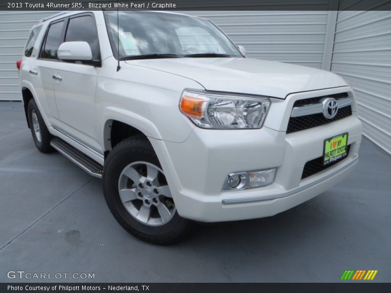 Blizzard White Pearl / Graphite 2013 Toyota 4Runner SR5