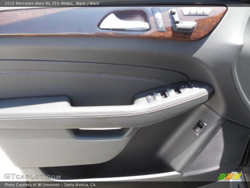 Black / Black 2013 Mercedes-Benz ML 350 4Matic